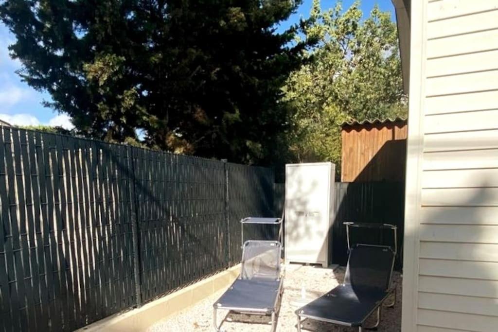 Mobil Home De Patricia Et Franck A Sigean Exterior photo