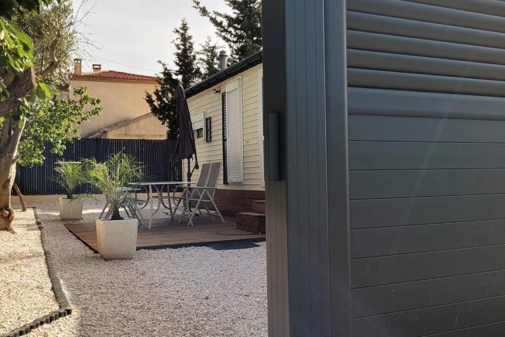 Mobil Home De Patricia Et Franck A Sigean Exterior photo
